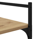 Bookcase Artisan Oak 56 x 32 x 174 cm Engineered Wood 882147