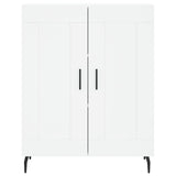 Highboard White 69.5x34x180 cm Engineered Wood 3189973