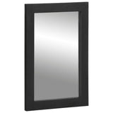 4 Piece Bathroom Furniture Set Black Engineered Wood 3309996