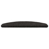 Self-adhesive Stair Mats 15 pcs Black 80 x 28 x 3.5 cm 42040595