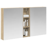 Bathroom Cabinet Set 3 pcs 120 x 14.5 x 70 cm Engineered wood 3403746