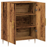 Sideboard Old Wood 69.5x34x90 cm Engineered Wood 857175