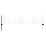 Welded Wire Fence 10 x 0.4 m PVC-Coated Steel Green 3335996