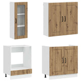 Kitchen Unit KALMAR 8 pcs Artisan Oak Engineered Wood 3438390