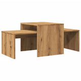 Coffee Table Artisan Oak 100x48x40 cm Engineered Wood 856055