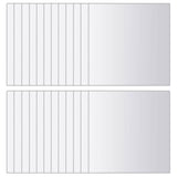 48 pcs Mirror Tiles Square Glass 3051490