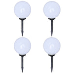 Outdoor Pathway Lamps 4 pcs LED 30 cm with Ground Spike 277116