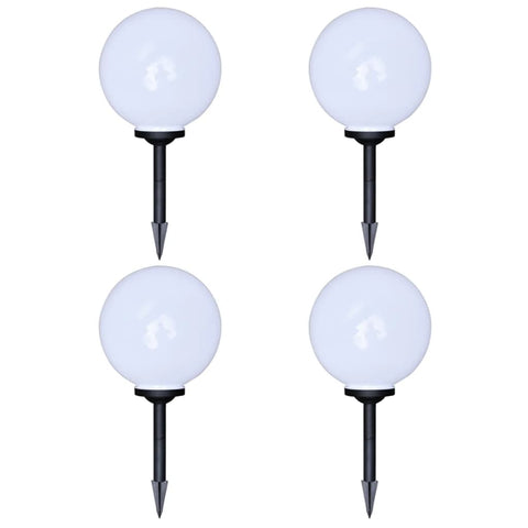 Outdoor Pathway Lamps 4 pcs LED 30 cm with Ground Spike 277116