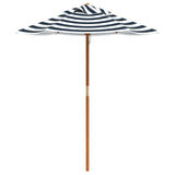 Picnic Table for 4 Kids with Umbrella Solid Wood Fir 3281614