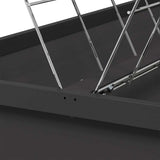 Livestock Feeder Black 100 x 60 x 90 cm Cold-Rolled Steel 874657