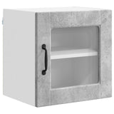 Wall Glass Cabinet PORTO Concrete Grey 40 x 31 x 40 cm 885191