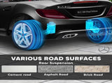 Benz SLC 300 Licensed 12V Kids Electric Ride On, with Music, Remote Control, LED Headlights, Horn, T3398P422365