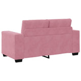 Sofa 3 pcs Pink Velvet 3324642
