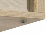 Sideboard with Drawer Sonoma Oak 35 x 32 x 99.5 cm 8000566