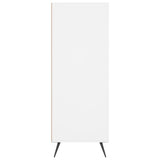 Bookcase White 69.5x32.5x90 cm Engineered Wood 828332