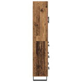 Highboard Old Wood 69.5 x 34 x 180 cm Engineered Wood 3415723