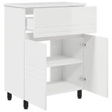 Bathroom Vanity Unit High Gloss White 60 x 35 x 80 cm 889419