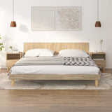 Bedside Cabinets 2 pcs Sonoma Oak 40x35x47 cm 812013