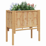 Garden Raised Bed Brown 70 x 35 x 70 cm Bamboo 4106589