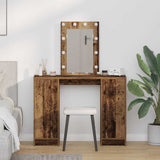 Dressing Table Brown 102 x 33 x 135 cm Engineered Wood 865188