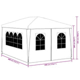 Party Tent 3x4 m Anthracite 45100