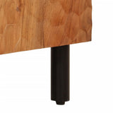 Side Cabinet 60x33x75 cm Solid Wood Acacia 356857