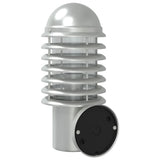 Outdoor Wall Lights with Sensors 2pcs Silver Stainless Steel 4006251