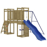 Outdoor Playset Pinewood Vacuum pressure treated Large Durable 3155932