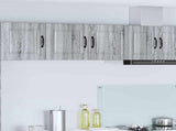 Wall Cabinet PORTO Grey Sonoma 80 x 31 x 40 cm Engineered Wood 885291