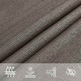 Sunshade Sail HDPE Triangular 5x5x5 m Anthracite 42281