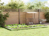 Snail Fences 16 pcs Silver Galvanised Steel 874889