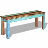 243454 Bench Solid Reclaimed Wood 110x35x45 cm