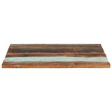 Square Table Top 80x80 cm 25-27 mm Solid Reclaimed Wood 286062
