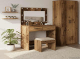 Dressing Table Old Wood 78.5 x 41 x 135 cm Engineered Wood 865035