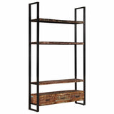 Bookshelf 118x30x200 cm Solid Reclaimed Wood 321054
