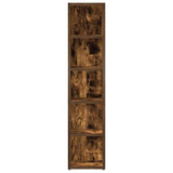 CD Cabinets 2 pcs Smoked Oak 21x16x93.5 cm Engineered Wood 815318