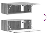TV Cabinet Set 4 pcs Grey Sonoma Engineered Wood 3409156
