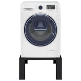 Washing Machine Pedestal Black 64 x 55 x 32.5 cm Steel 42022033