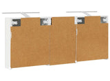 Bathroom Cabinet Set 3 pcs 110 x 10.5 x 60.5 cm Engineered wood 3403720