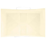 Paper Bags 250 pcs with Handles Yellow 32x22x28 cm 4101792