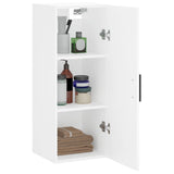 Wall Mounted Cabinet White 34.5x34x90 cm 828876