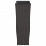 Planter with Removable Inner Brown 12 / 44 L PP Rattan 364688