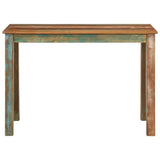 Dining Table 110x55x76 cm Solid Wood Reclaimed 373980