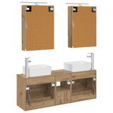 Bathroom Furniture Set 5 pcs Artisan Oak 3406846