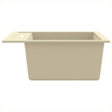 Granite Kitchen Sink Single Basin Beige 144856
