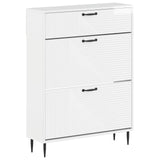 Shoe Cabinet HAARLEM 78 x 24 x 103 cm Engineered Wood 896879