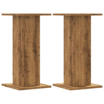 ZNTS Plant Stands 2 pcs Artisian Oak 30x30x60 cm Engineered Wood 3307863