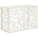 Air Conditioner Cover White 90 x 40 x 60 cm Steel 8014151