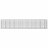 Gabion with 5 mm Wire and 5x5 cm Mesh 1050x100x200 cm 3464415