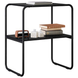Console Table Black Oak 100 x 42.5 x 70 cm Engineered Wood 8007521